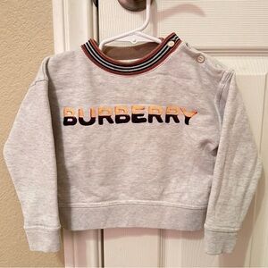Burberry sweatshirt 2T